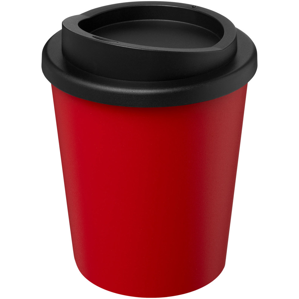 Americano® Espresso 250 ml recycelter Isolierbecher - rot, schwarz