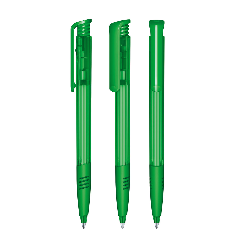senator® Super Hit Clear SG Druckkugelschreiber - grün 347