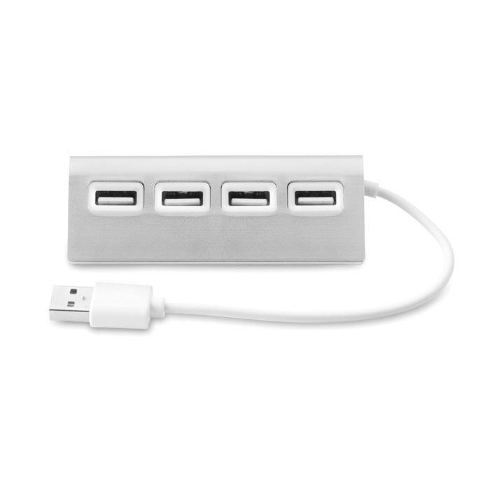 ALUHUB - 4 Port USB Hub