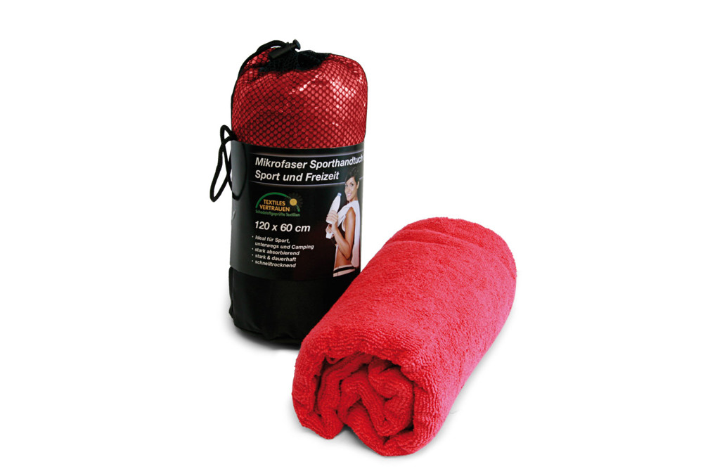 Sporthandtuch 60x120 cm - Rot