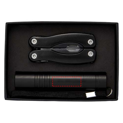 Scout Multifunktionswerkzeugs- und LED-Taschenlampen-Set
