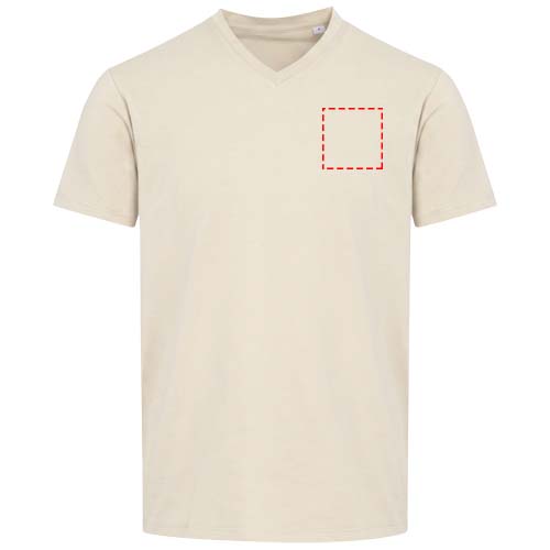 Balfour 200 g/m² Kurzärmeliges T-Shirt V-Ausschnitt Bio Baumwolle (OCS), unisex
