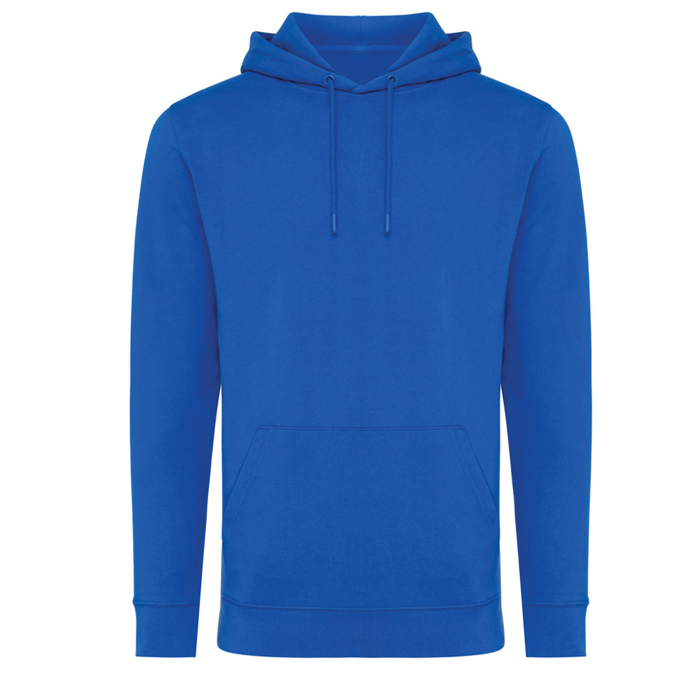 IQONIQ Jasper Hoodie aus recycelter Baumwolle - Königsblau (± PMS 19-4050 TCX)