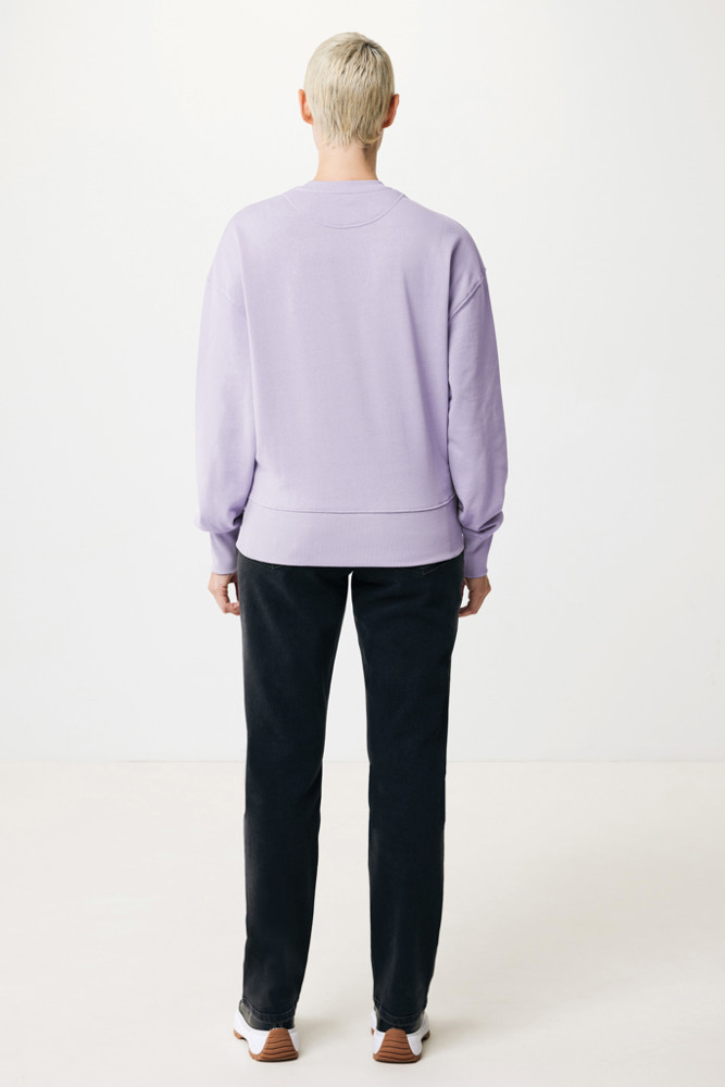 IQONIQ Kruger Relax-Rundhals-Sweater aus recycelt. Baumwolle