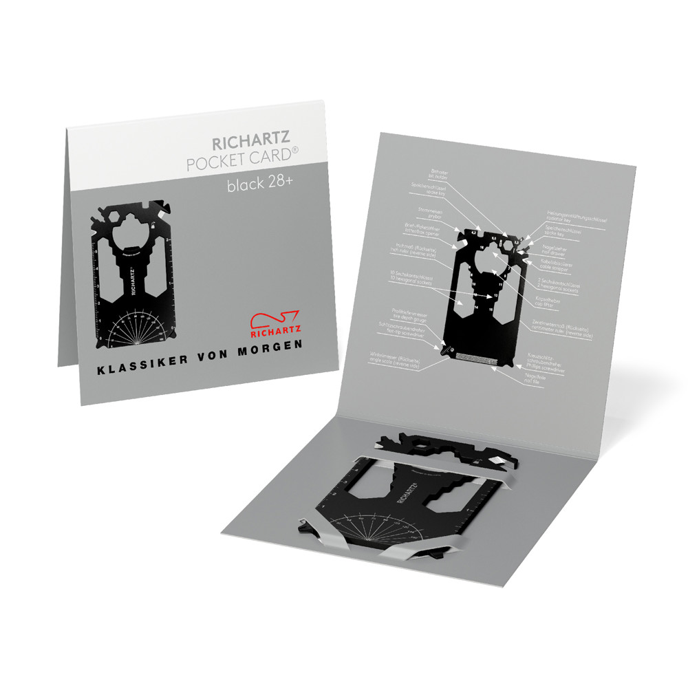 RICHARTZ® POCKET CARD black 28+