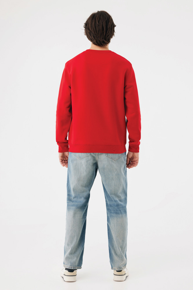 IQONIQ Torla Rundhals-Pullover aus recycelter Baumwolle