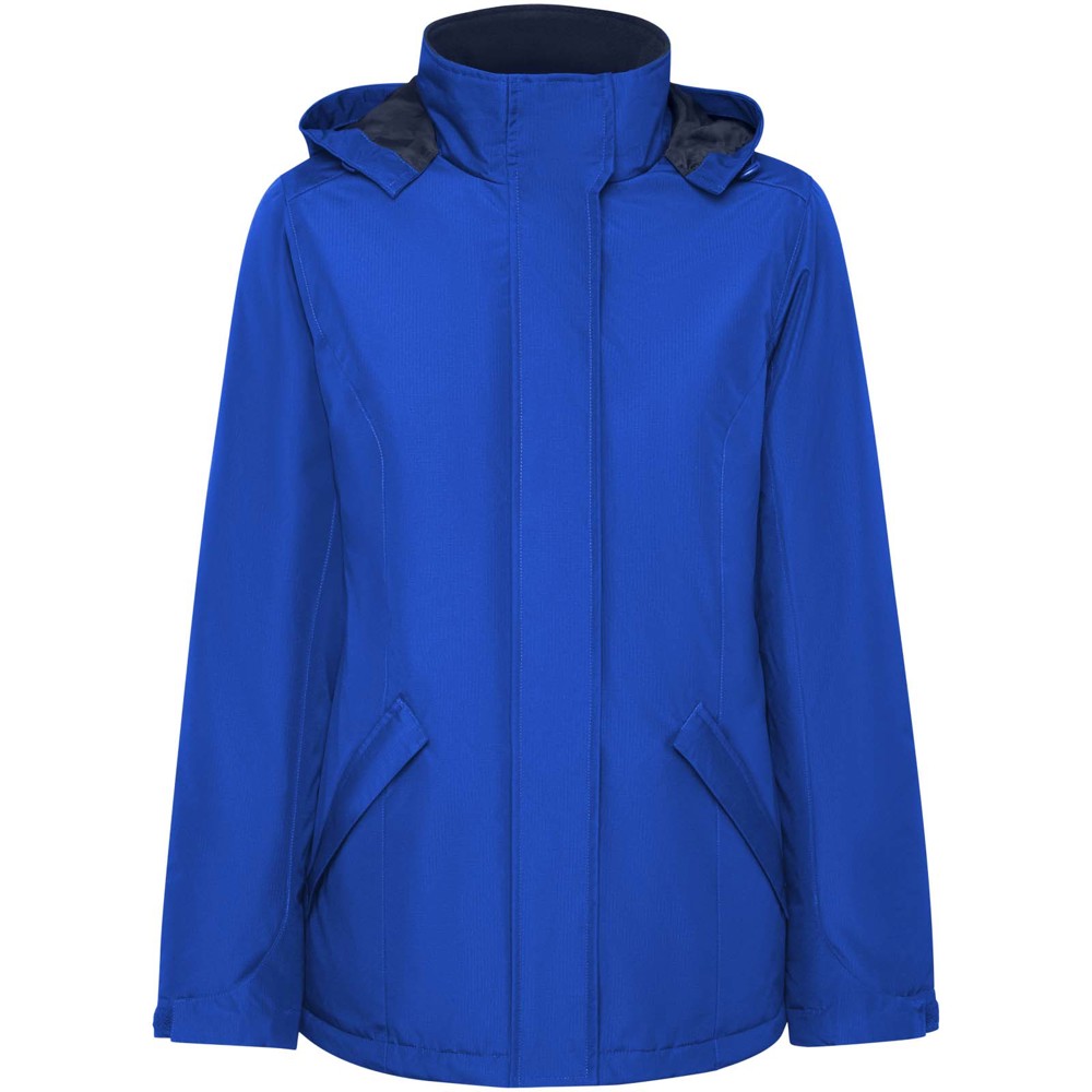 America wattierter Parka für Damen - royalblau