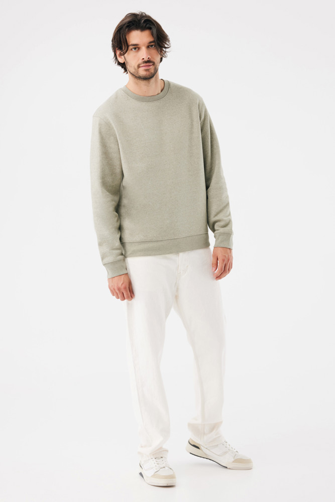 IQONIQ Torla Rundhals-Pullover aus recycelter Baumwolle