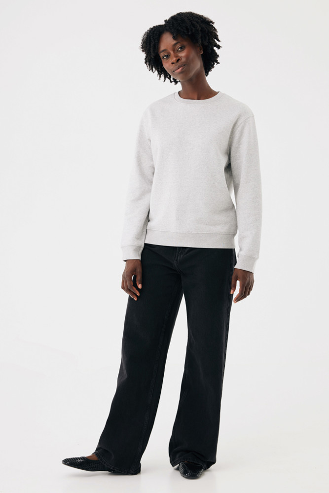 IQONIQ Torla Rundhals-Pullover aus recycelter Baumwolle