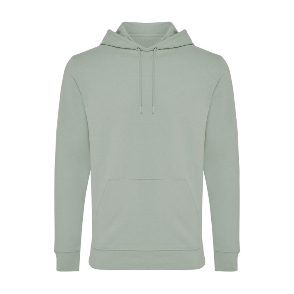 IQONIQ Jasper Hoodie aus recycelter Baumwolle - Iceberg green (± PMS 15-5205 TCX)