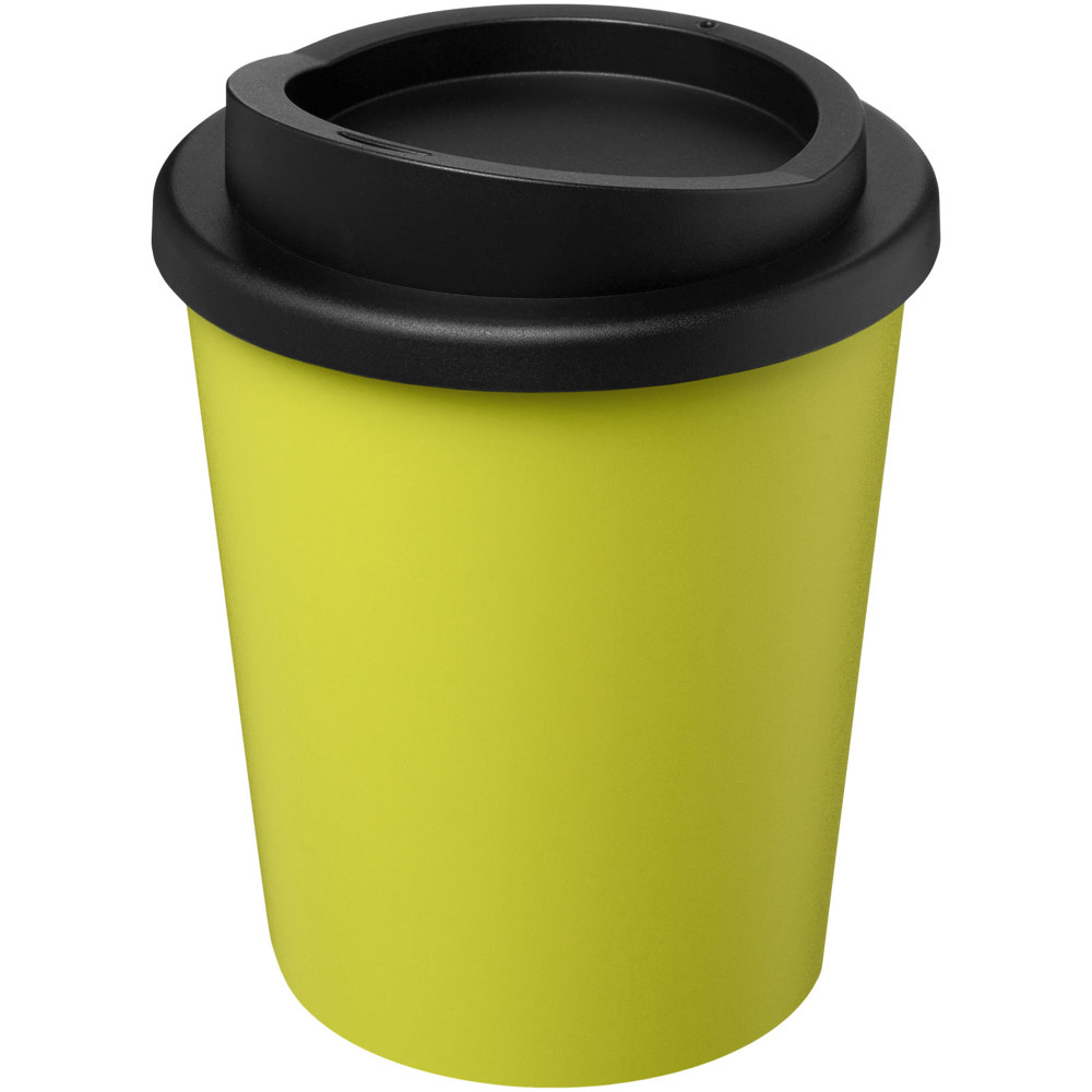 Americano® Espresso 250 ml recycelter Isolierbecher - limone, schwarz