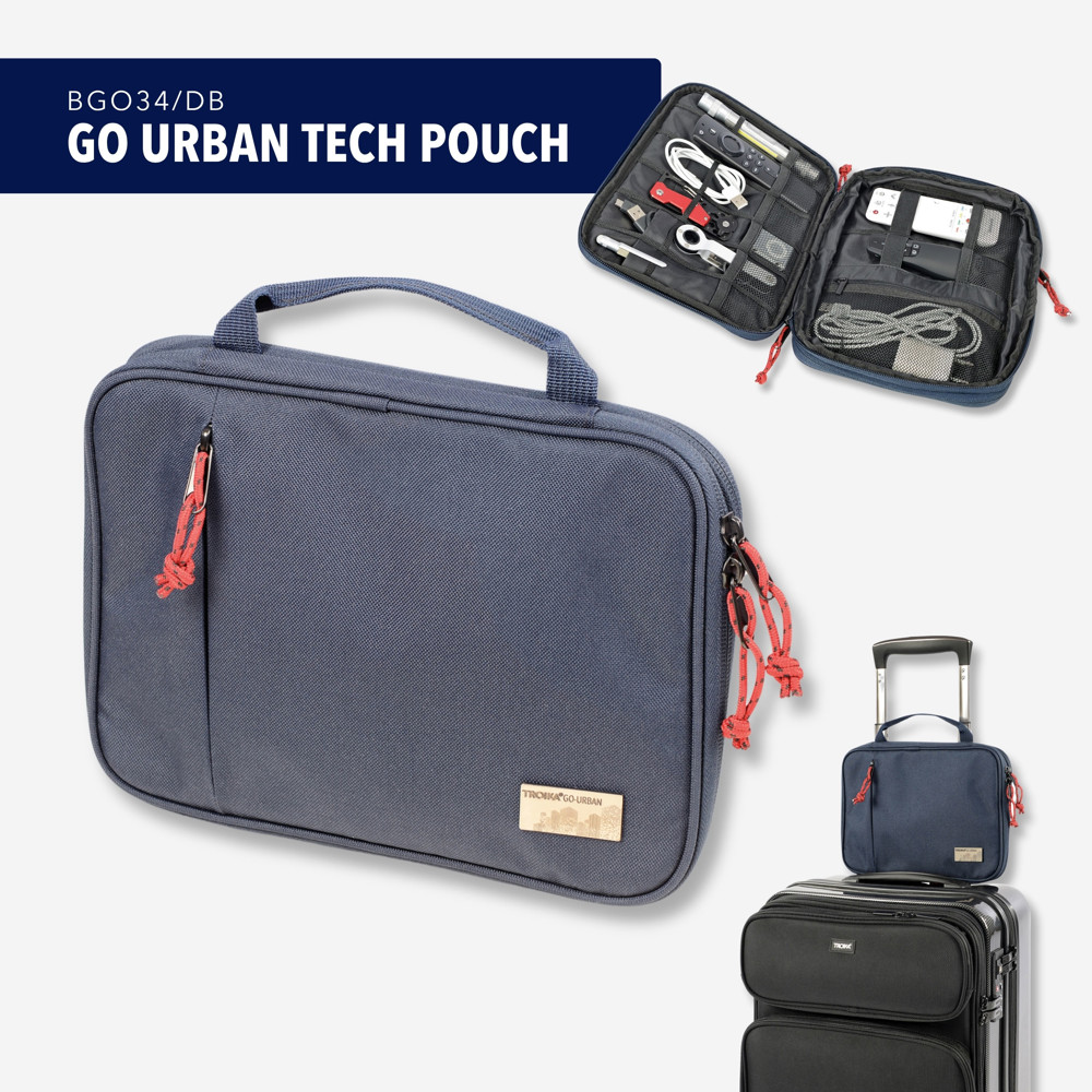 TROIKA Kabeltasche GO URBAN TECH POUCH