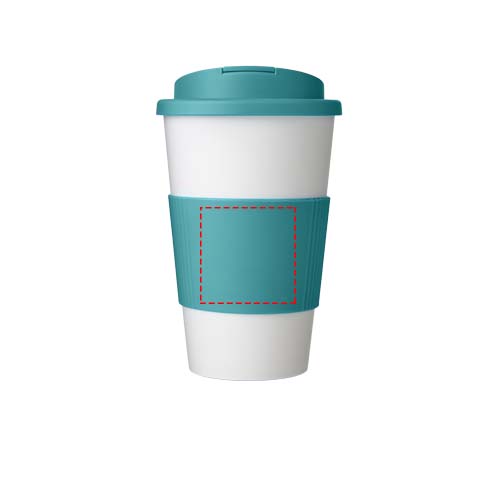 Americano® 350 ml Isolierbecher mit Schutzring & auslaufsicherem Schraubverschluss