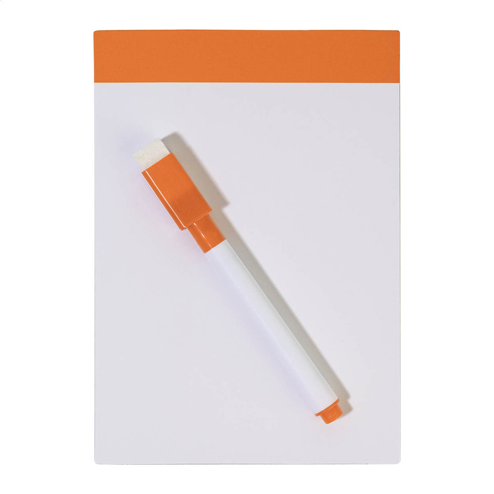 Mafri - Magnetische Notiztafel - orange/weiß