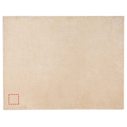 Ashen GRS-recycelte Sherpa Decke
