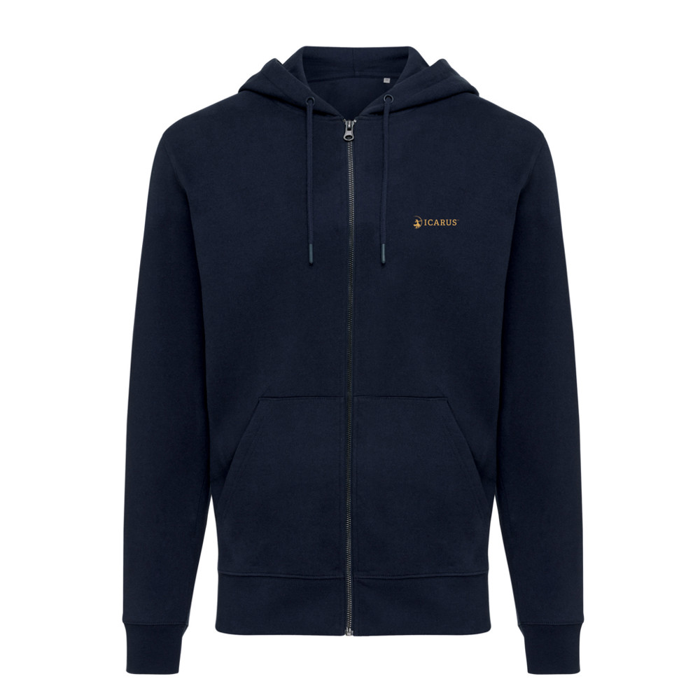 IQONIQ Abisko Zip-Kapuzenpullover aus recycelter Baumwolle