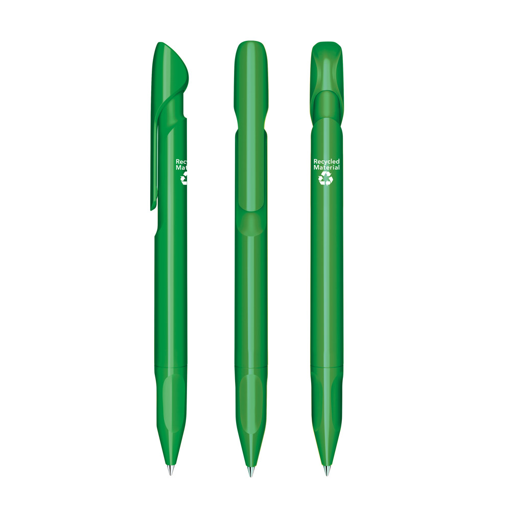 senator® Evoxx Polished Recycled Druckkugelschreiber - dunkelgrün