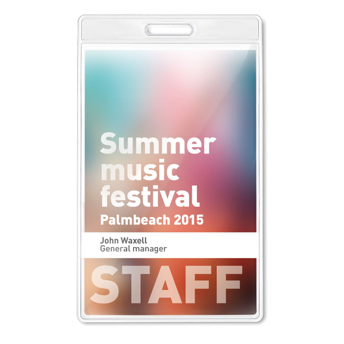 BADGO - Transparentes Badge