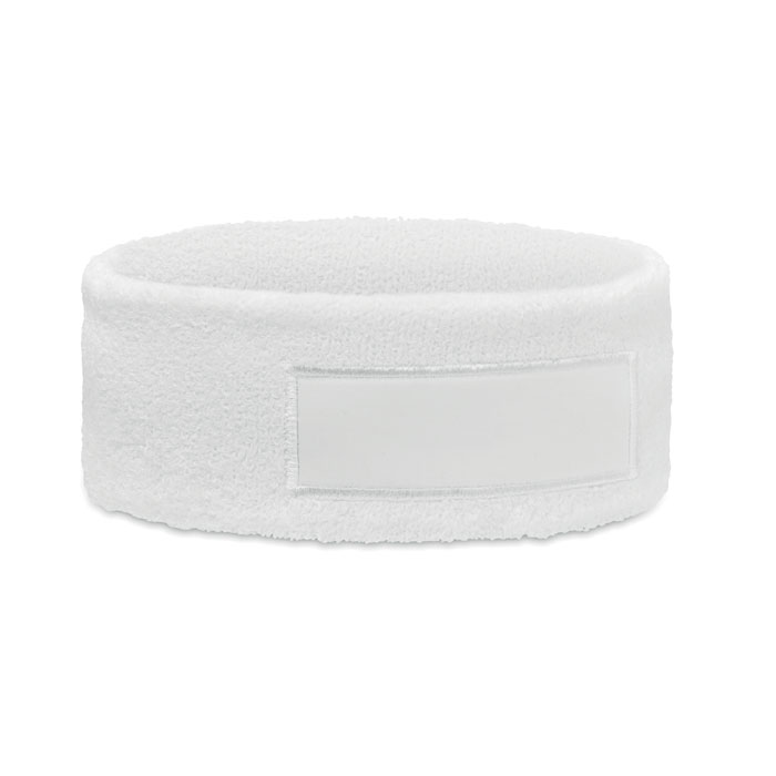 ATAMA - Stirnband Polycotton - weiß
