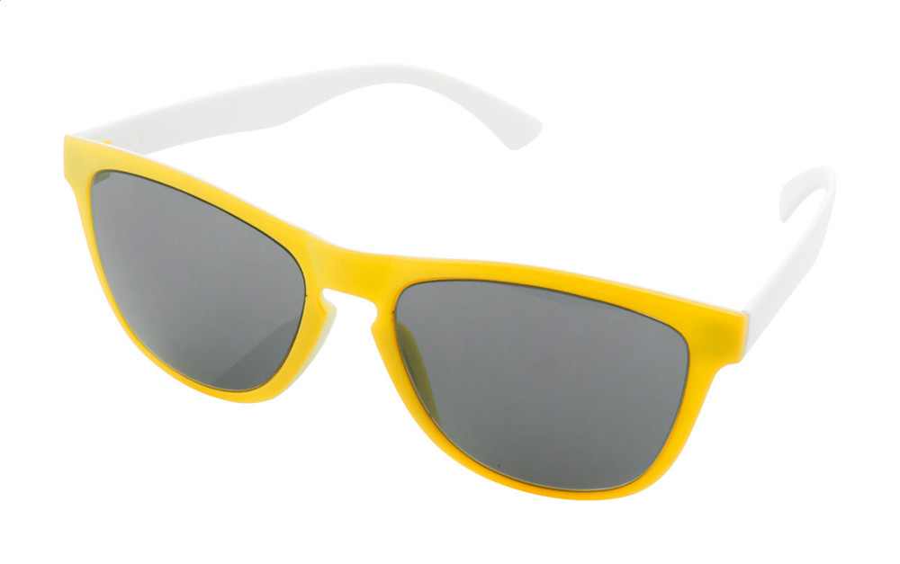 CreaSun - Sonnenbrille - gelb/weiß