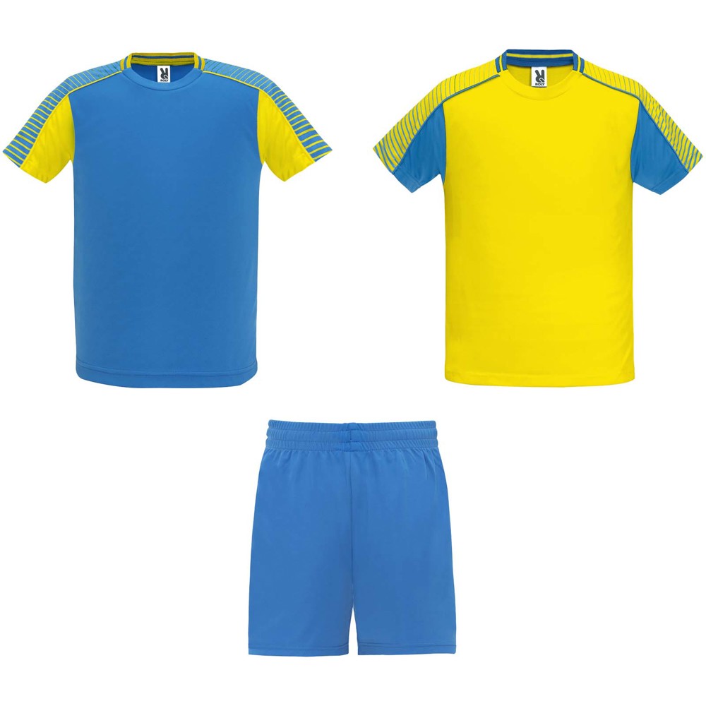 Juve Sport-Set Unisex - gelb, royalblau