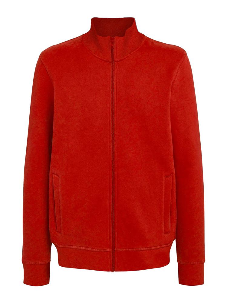 Black Spider BS300 Prince Unisex Sweatjacke mit Reißverschluss 300 g/m² - Rot (PMS 186c)