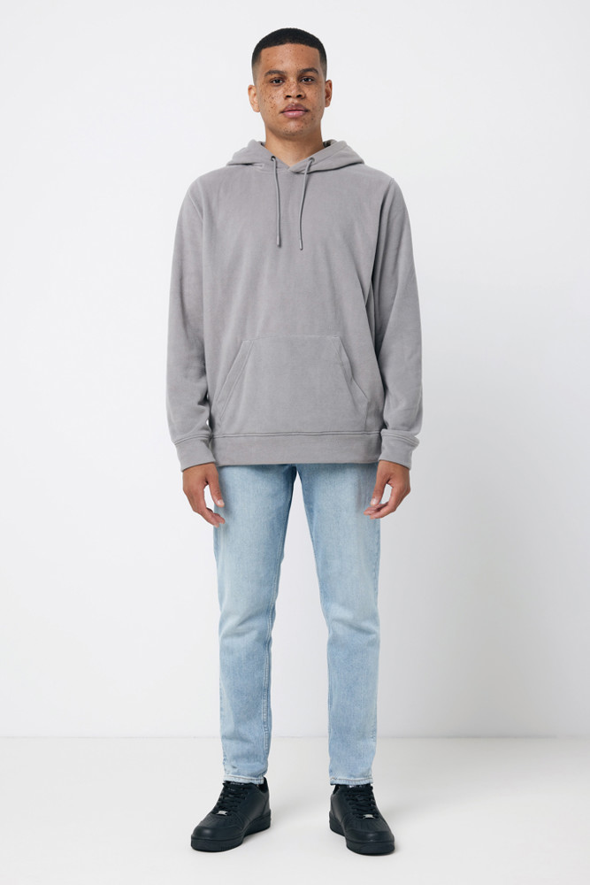IQONIQ Trivor Mikrofleece-Kapuzen-Pulli aus recyc. Polyester