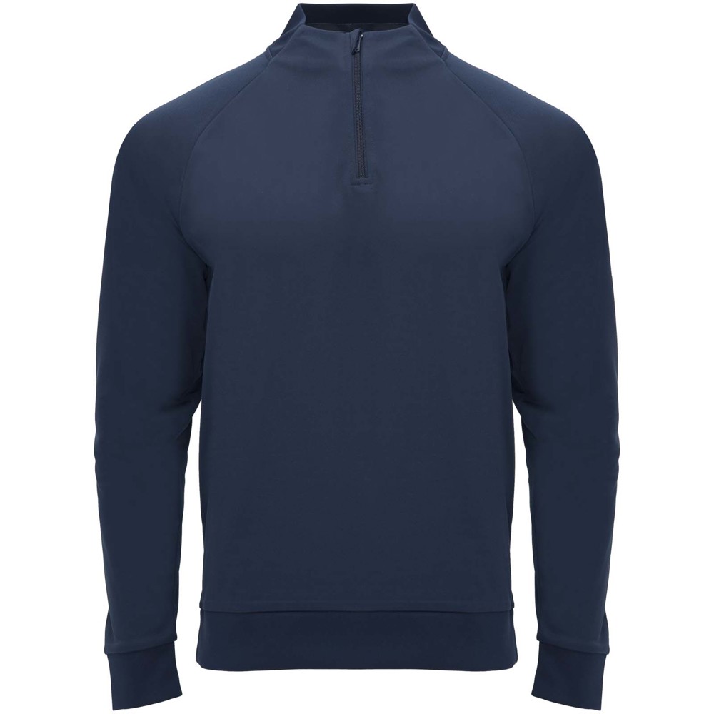 Epiro 200 g/m² Half-Zip Sweatshirt für Kinder - Marineblau