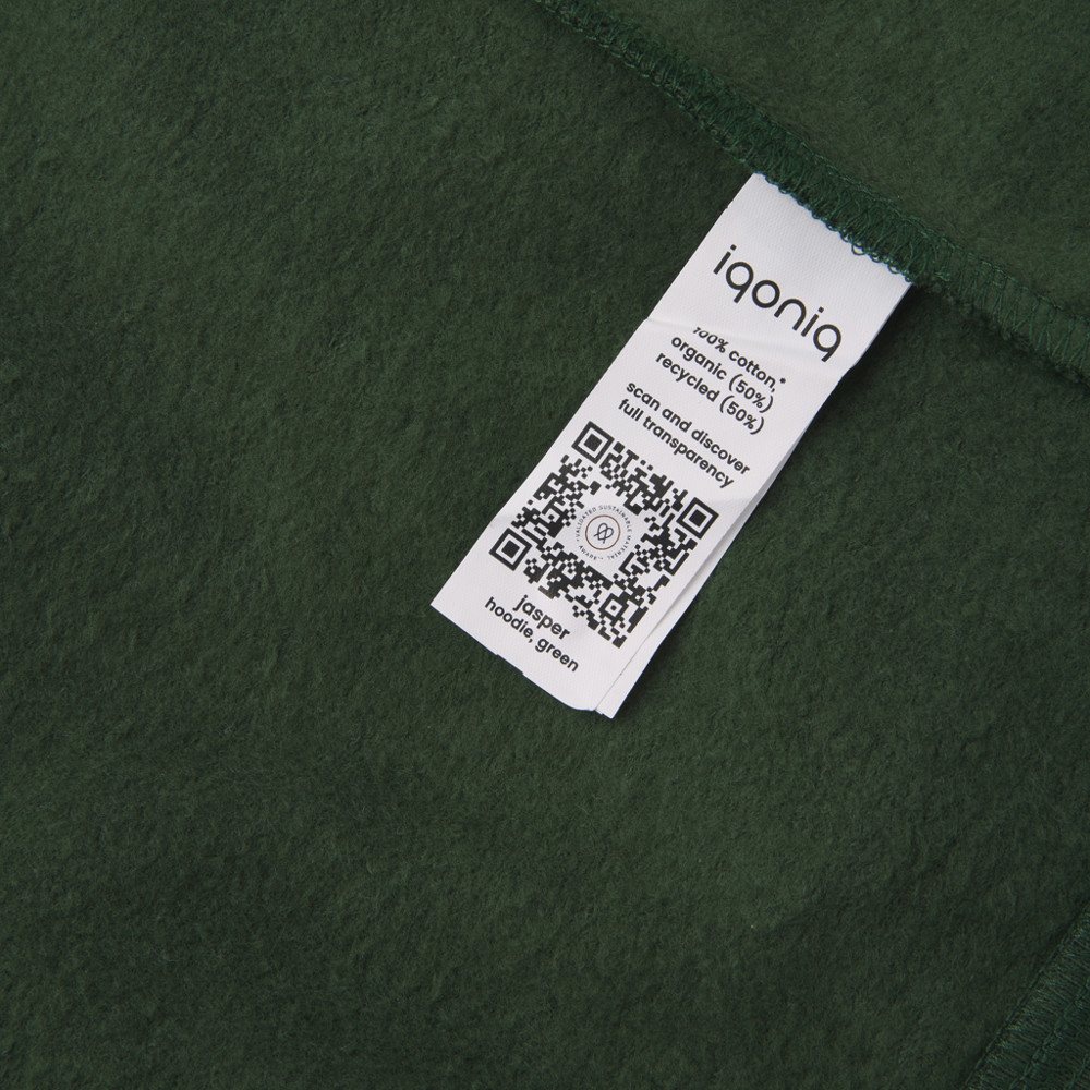 IQONIQ Jasper Hoodie aus recycelter Baumwolle