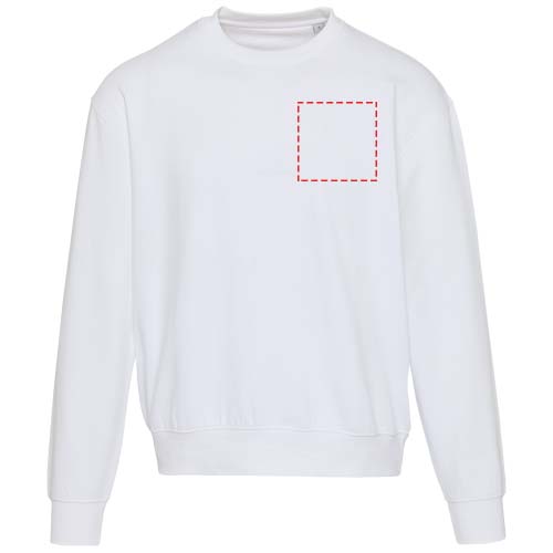 Boris Oversize Sweatshirt mit Rundhalsausschnitt aus recycelter 280 g/m2 Bio Baumwolle (OCS), unisex