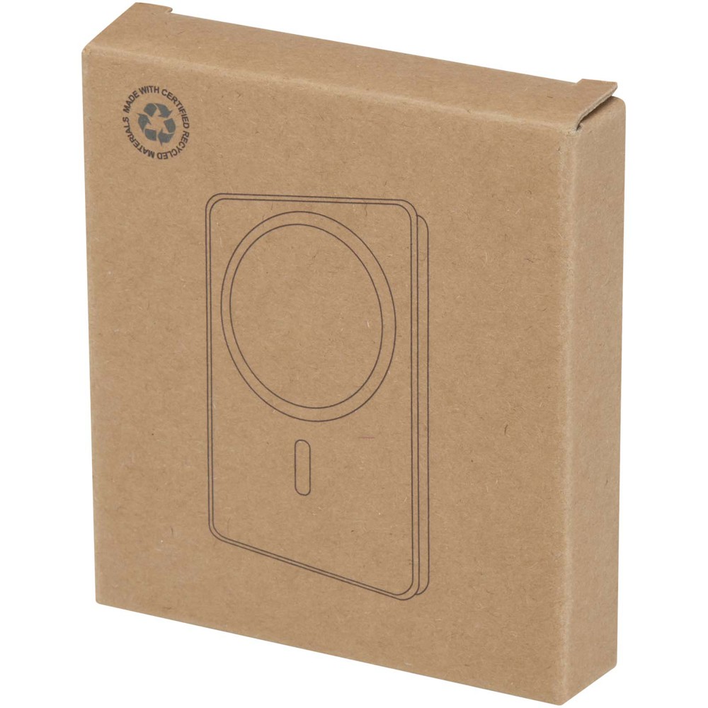 Acrab 15 W 5.000 mAh magnetische kabellose Powerbank mit 20 W PD aus recyceltem Kunststoff