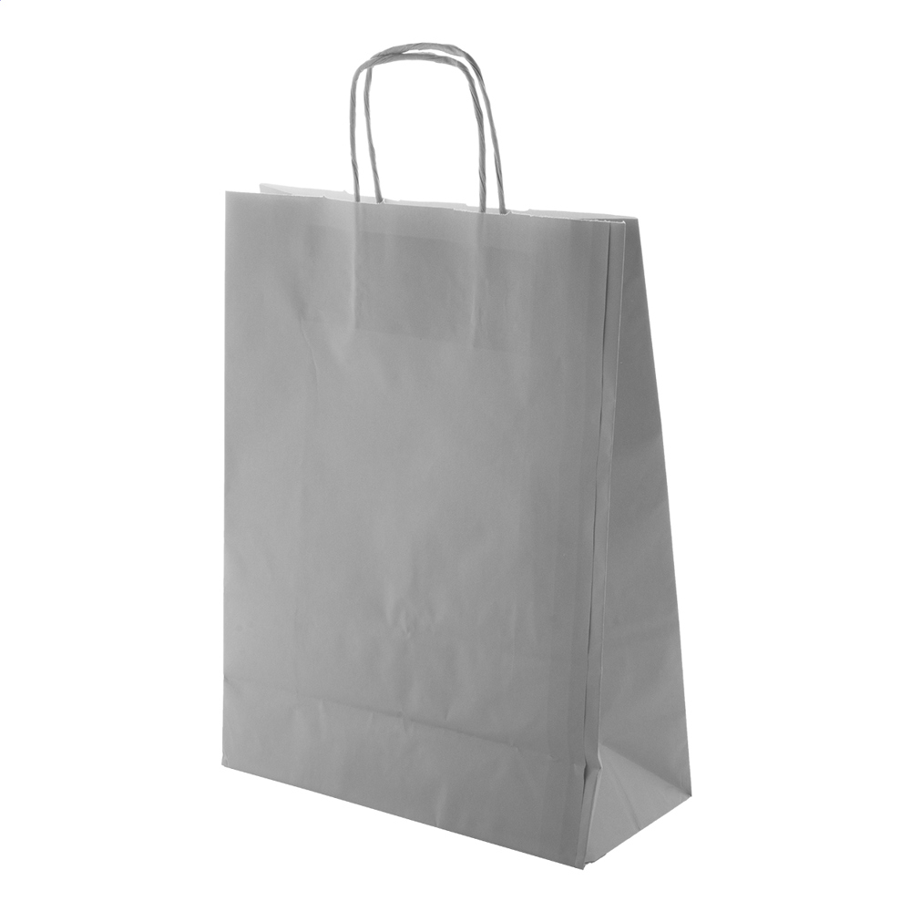 Store - Papier-Einkaufstasche - aschgrau