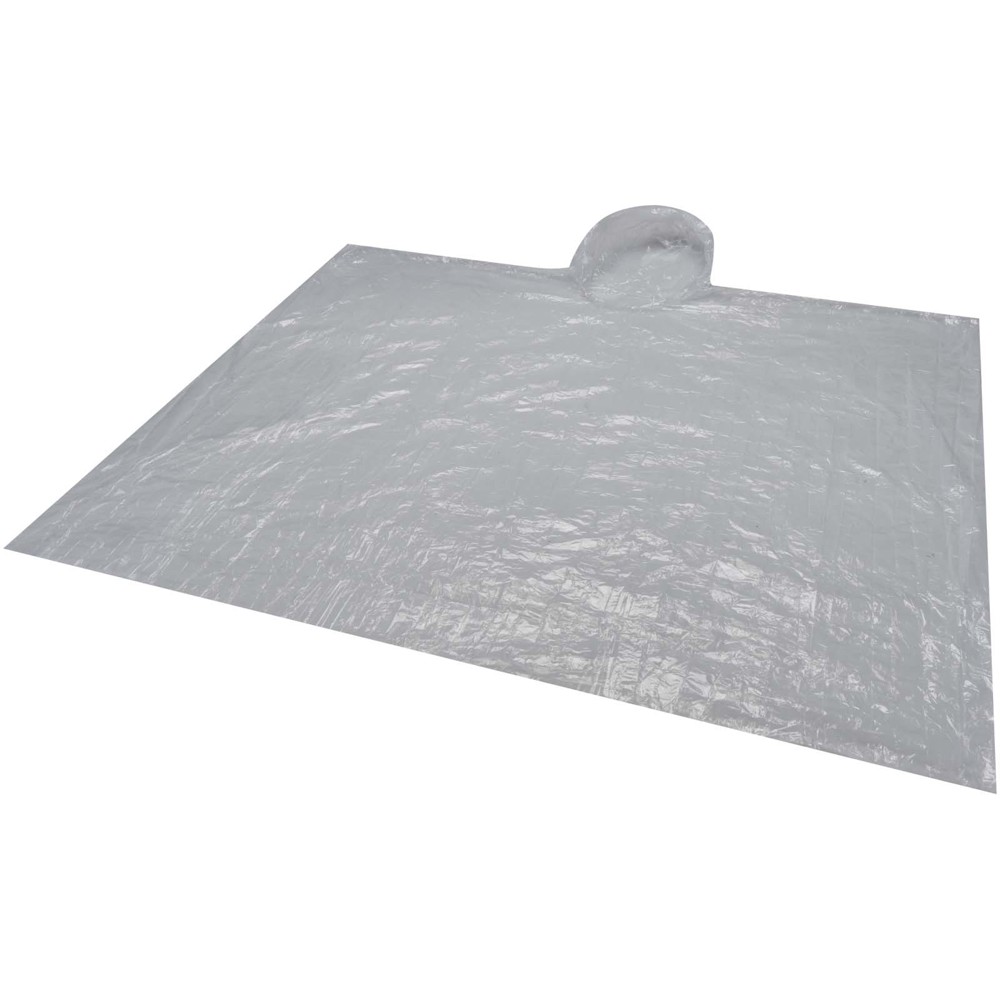 Fog Poncho in rundem Kunststoffbehälter mit Karabinerhaken