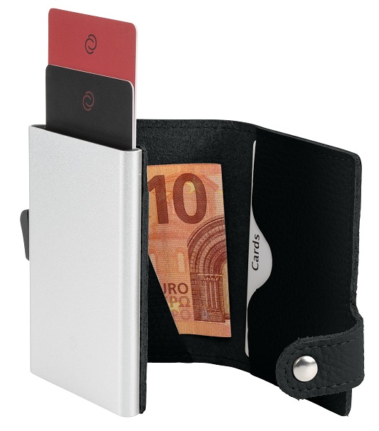 C-Secure RFID Börse - Schwarz