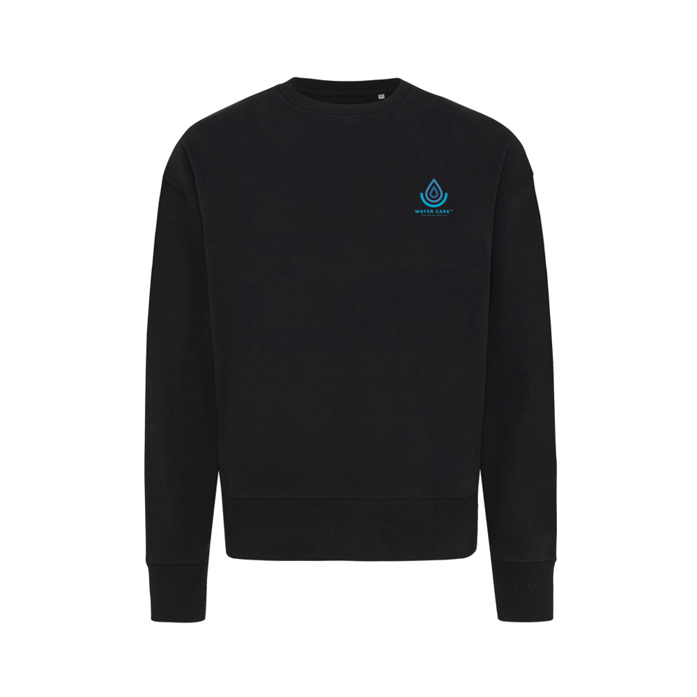 IQONIQ Kruger Relax-Rundhals-Sweater aus recycelt. Baumwolle