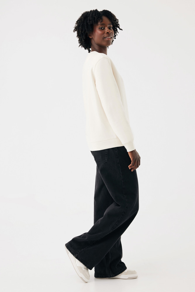 IQONIQ Torla Rundhals-Pullover aus recycelter Baumwolle