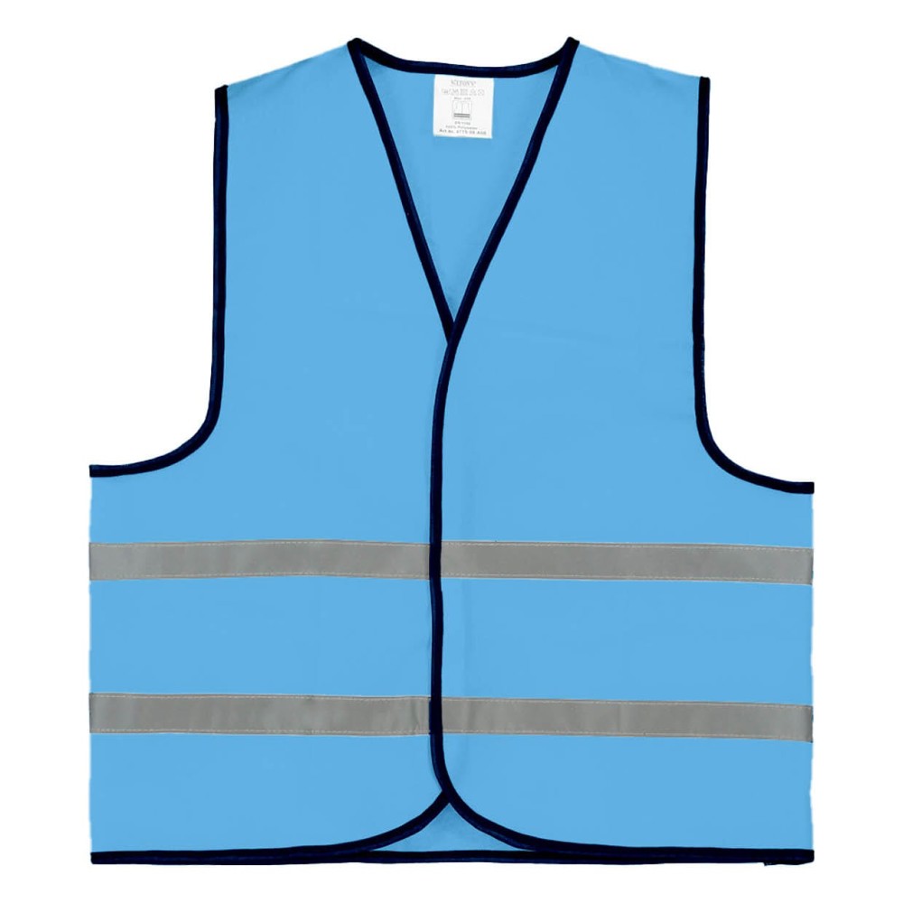 Reflektierende Promo-Weste - Hellblau (638C) / Hellblau