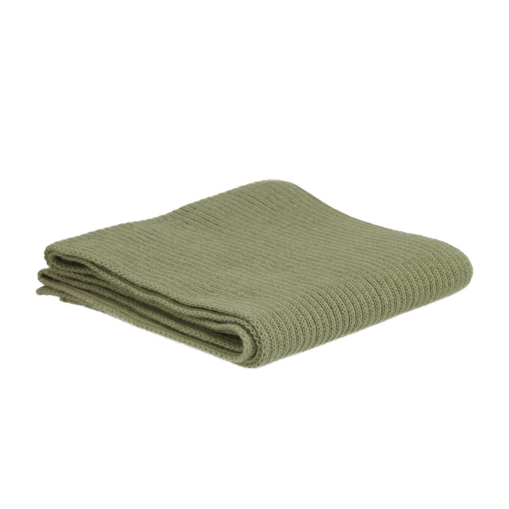 Niltons Strickschal, 100 % Merinowolle - Light Jade (PMS 5783c) / Light Jade