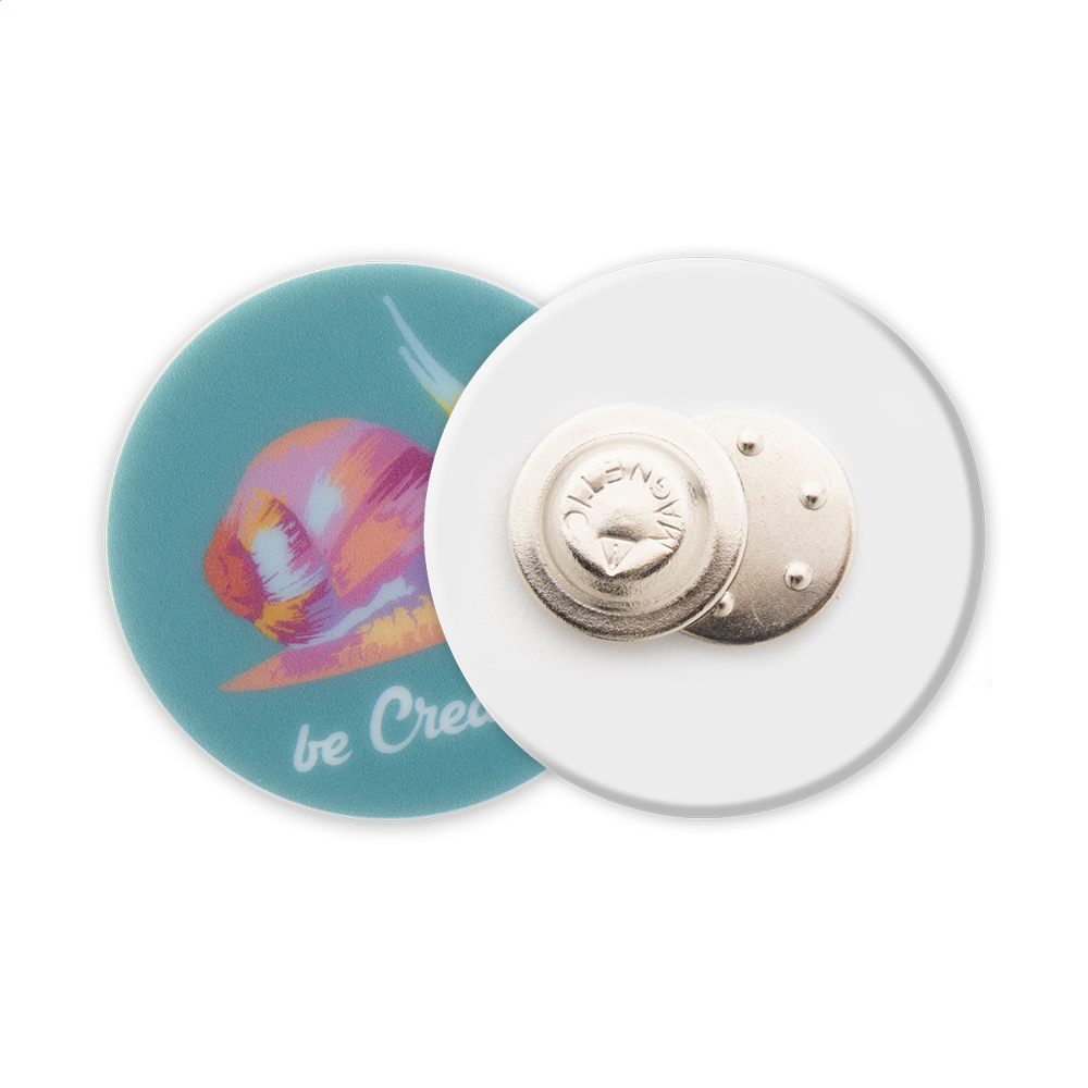 ColoBadge - Anstecker mit Magnetbefestigung