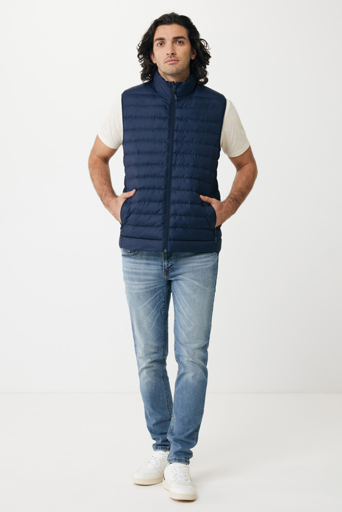 IQONIQ Meru Herren Bodywarmer aus recyceltem Polyester