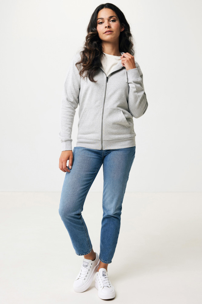 IQONIQ Abisko Zip-Kapuzenpullover aus recycelter Baumwolle