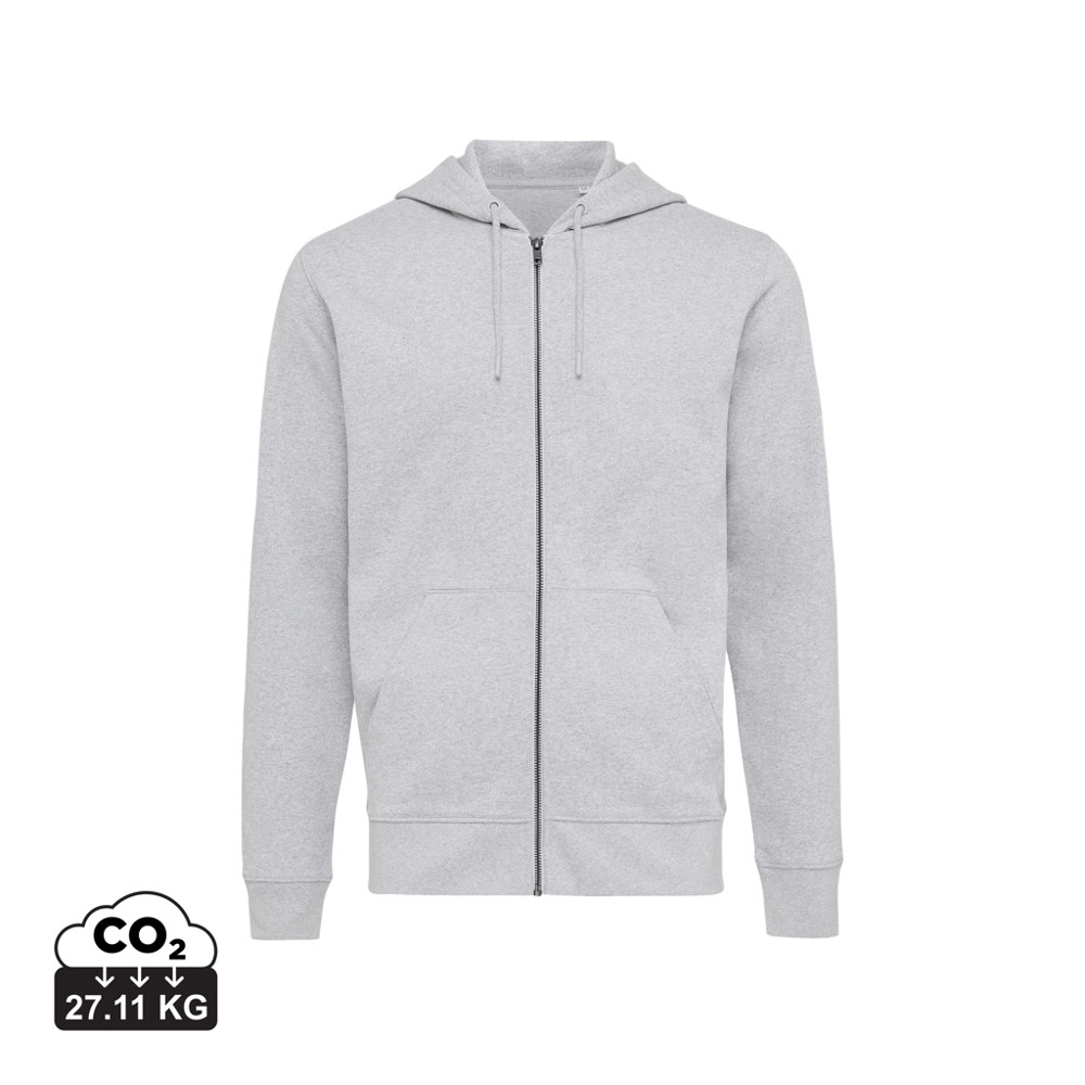 IQONIQ Abisko Zip-Kapuzenpullover aus recycelter Baumwolle
