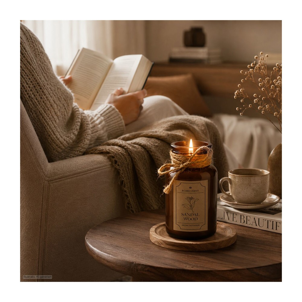 ROMOSCENT® Aromakerze Apothekerflasche