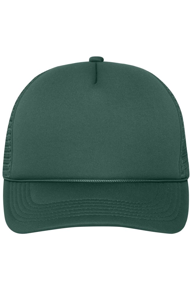 5 Panel Retro Mesh Cap - Dark-green/dark-green (ca. Pantone 343C)