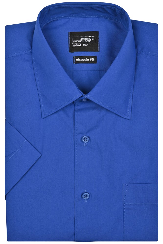Men's Business Shirt Short-Sleeved