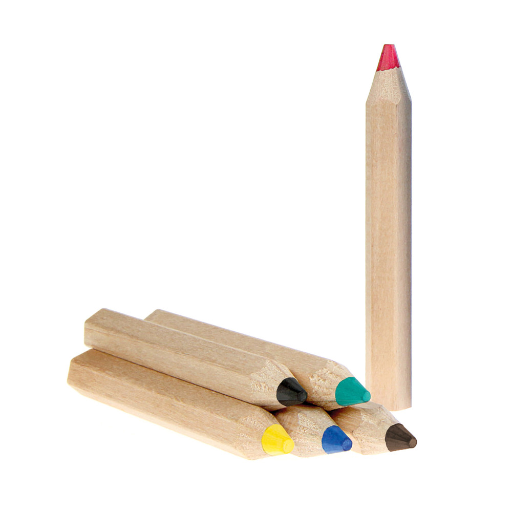 JUMBO Buntstift Memo-Set, Made in EU, FSC®, inkl. Individueller Rundumdruck, Mal- und Spieleset