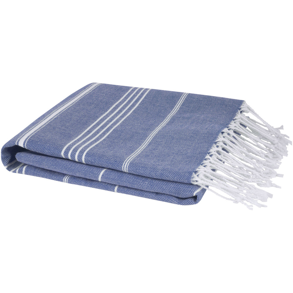Anna 150 g/m² Hammam Baumwollhandtuch 100 × 180 cm - navy