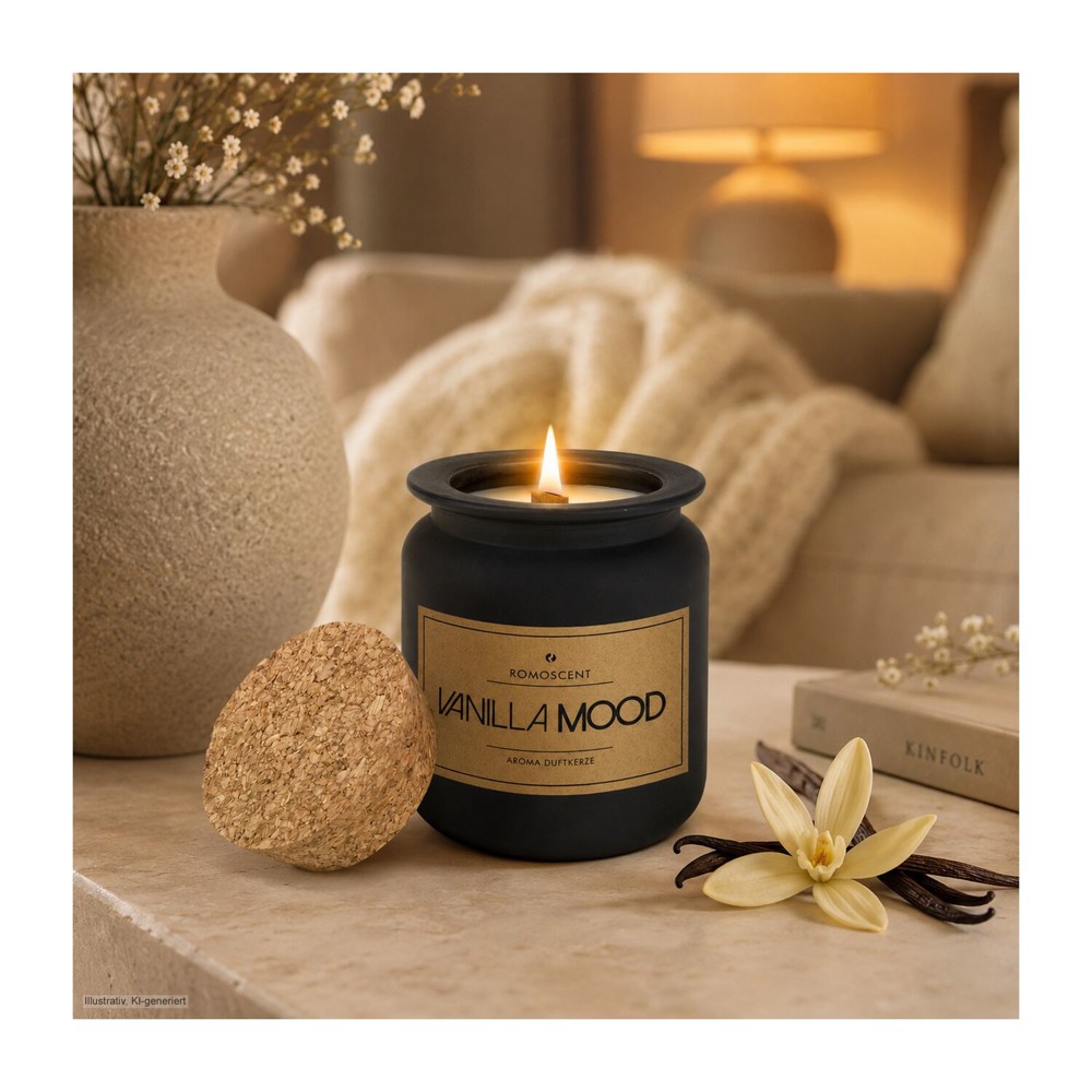 ROMOSCENT® Aromakerze Vanilla Mood