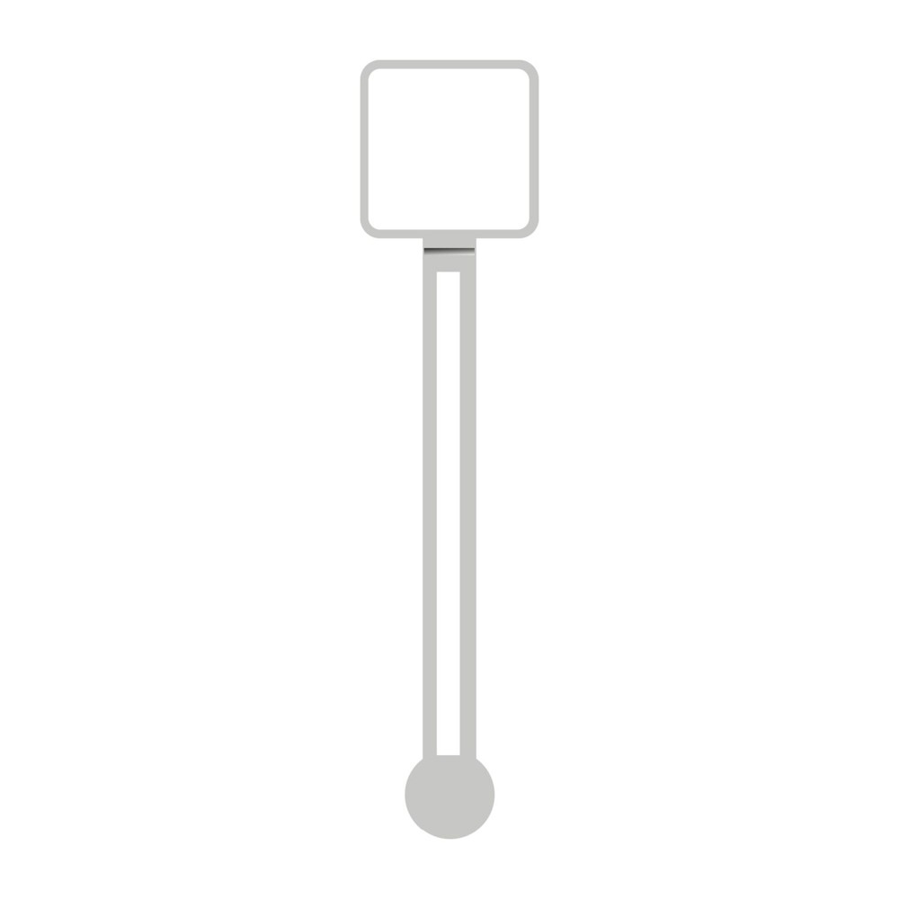 ROMINOX® Mehrweg-Büroklammer Document Pin, idealer Mailingartikel für Dokumente, bis zu 20 Seiten Klemmkraft