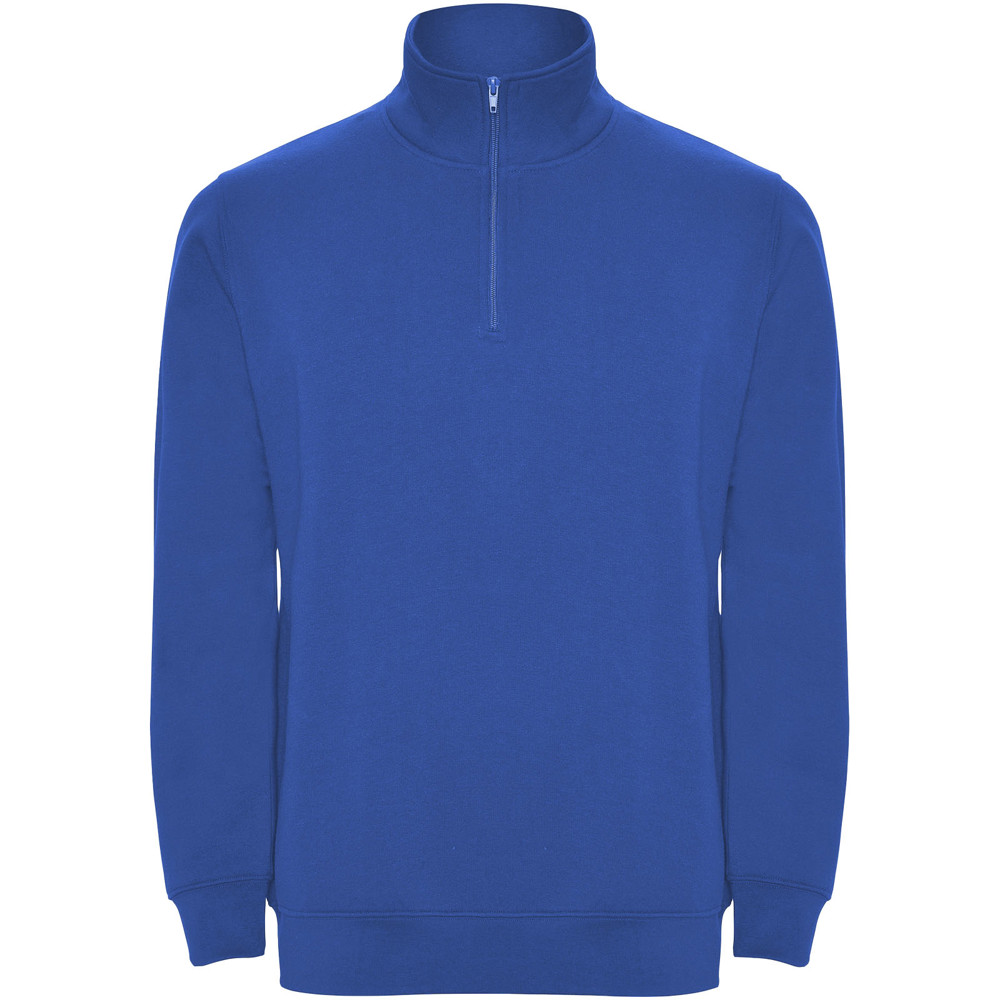 Aneto 280 g/m² Pullover mit Viertelreißverschluss - royalblau